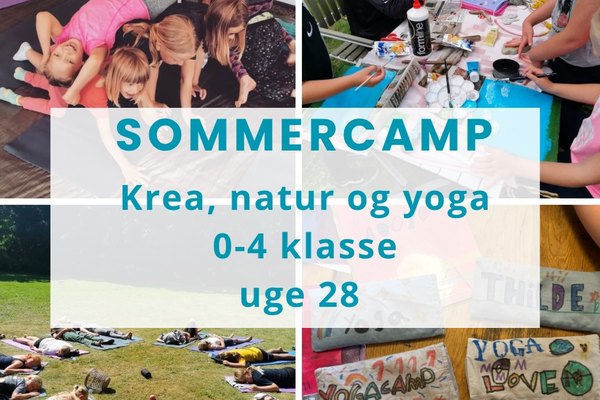 SommerCamp – Krea, natur & yoga (Bjerglykke)