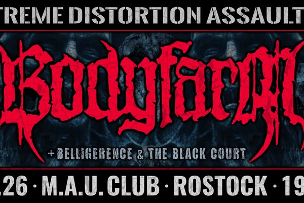 EDA XV ➧ BODYFARM • BELLIGERENCE • THE BLACK COURT