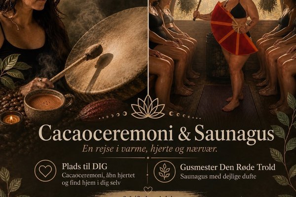 Cacaoceremoni & Saunagus