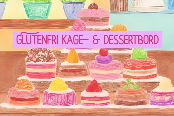 Glutenfri kagebord i Stubbekøbing