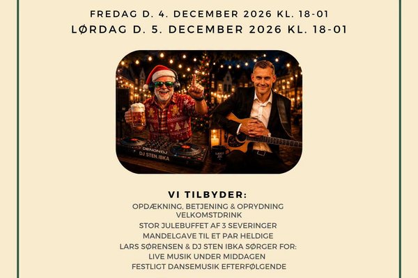 Julefest på Hotel Nørrevang