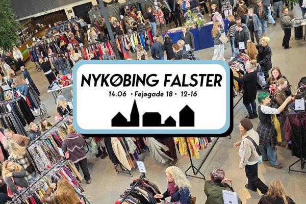 NYKØBING FALSTER VINTAGE TØJMARKED