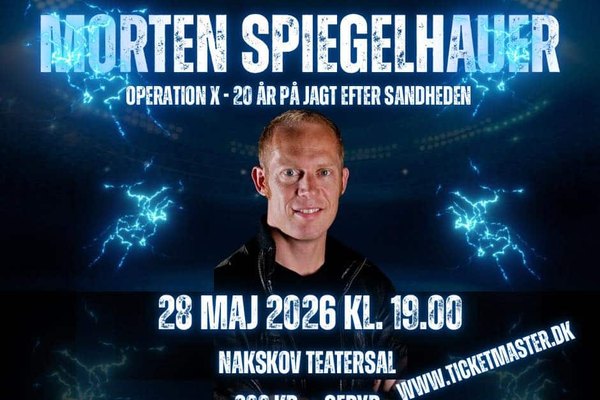 🎤 Foredrag med Morten Spiegelhauer